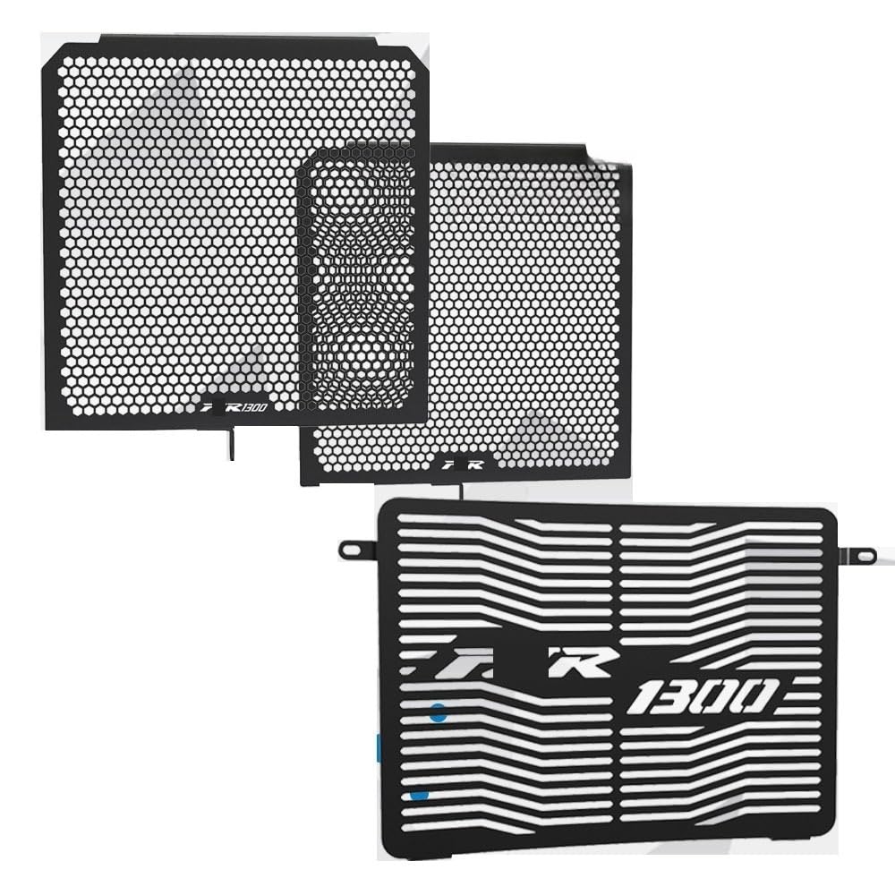 Kühlerschutzabdeckung Für für FJR1300 FJR 1300 2001-2024 2023 Motorrad-Kühlergrill-Schutz-Schutzloch-Typ Wassertank-Netzabdeckung Kühlerschutzabdeckung Für für FJR1300 FJR 1300 2001-2024 2023 Motorrad-Kühlergrill-Schutz-Schutzloch-Typ Wassertank-Netzabdeckung von FESOKSEJ