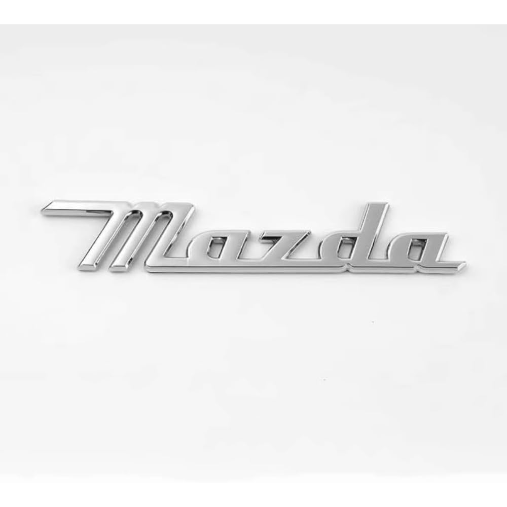 Auto Emblem Aufkleber, für Mazda 3 Axela 2020-2023 Auto Vorne Hinten Aufkleber 3D Dekoration Emblem Moulding Auto Aufkleber Auto Dekoration,B von FESTAS