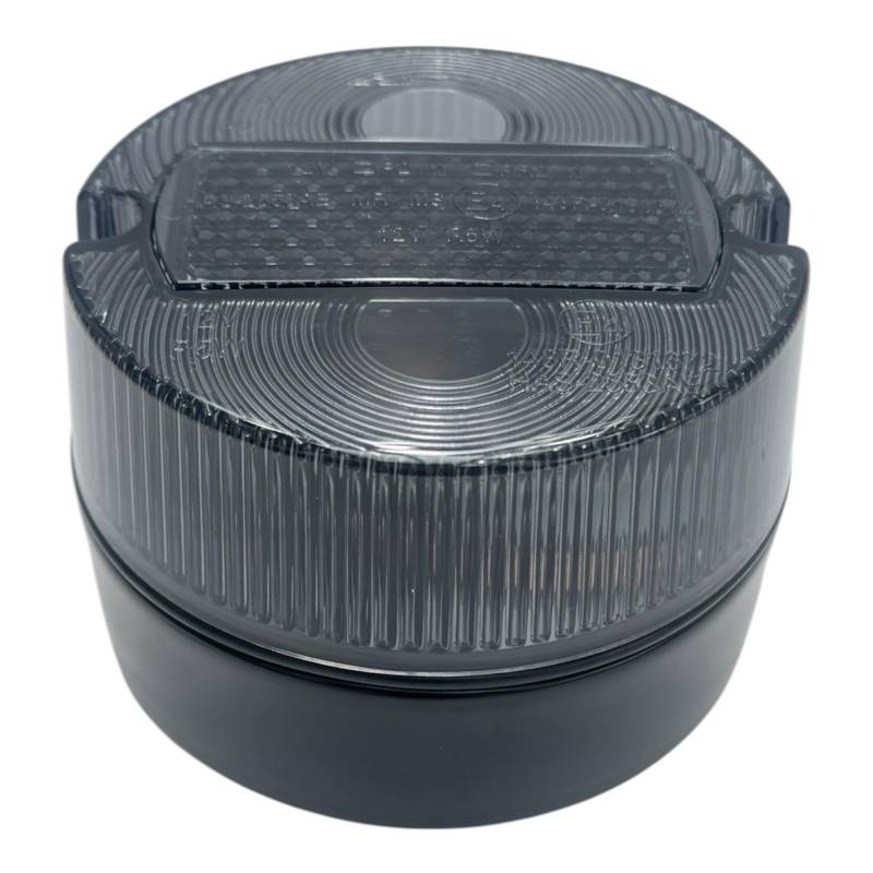 FEZ Fahrzeugteile GmbH Rücklicht/Bremsschlußleuchte komplett Ø 100 grau für S50, S51, KR51/2, SR50 von FEZ Fahrzeugteile GmbH