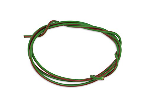 Kabel grün/rot 1,5 mm² (je Meter) (Verkauf als 5 Meter Abpackung) von FEZ Fahrzeugteile GmbH