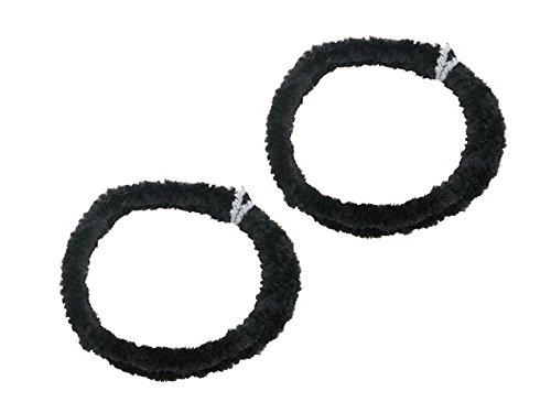 Nabenputzringe schwarz/dunkelblau (Set 2x 56cm für Moped, Mokick) von FEZ Fahrzeugteile GmbH