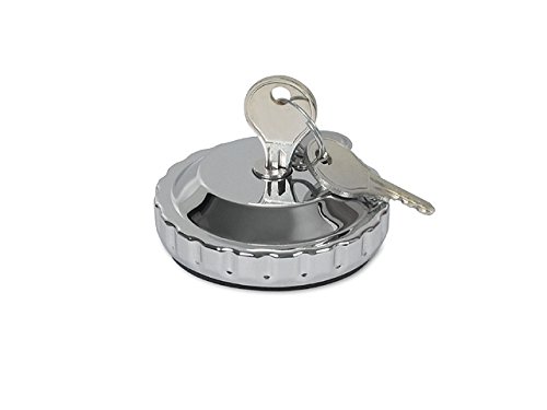 Tankdeckel mit Schloss Moped (Chrom) Ø40 (Deutsche Qualität) von FEZ Fahrzeugteile GmbH