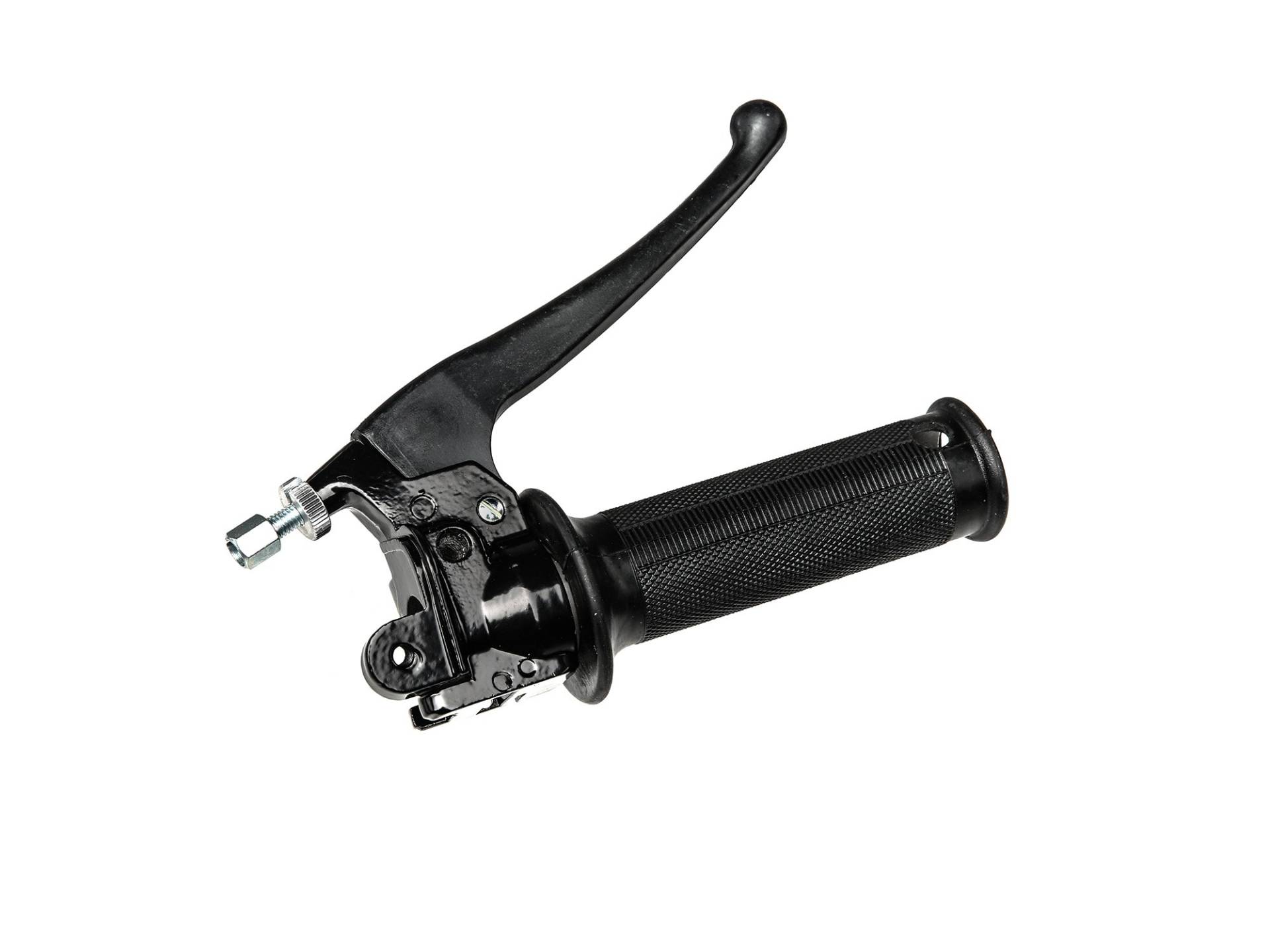 FEZ Gasdrehgriff mit Armatur, Schwarz - für Simson KR51 Schwalbe, SR4-2 Star, SR4-3 Sperber, SR4-4 Habicht von FEZ