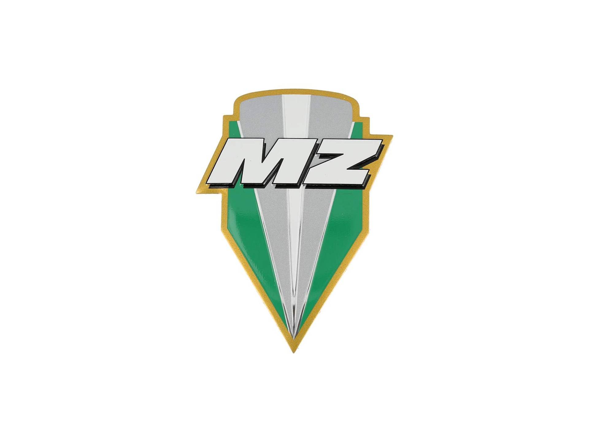 FEZ Plakette - MZ-Logo, aus Aluminium von FEZ