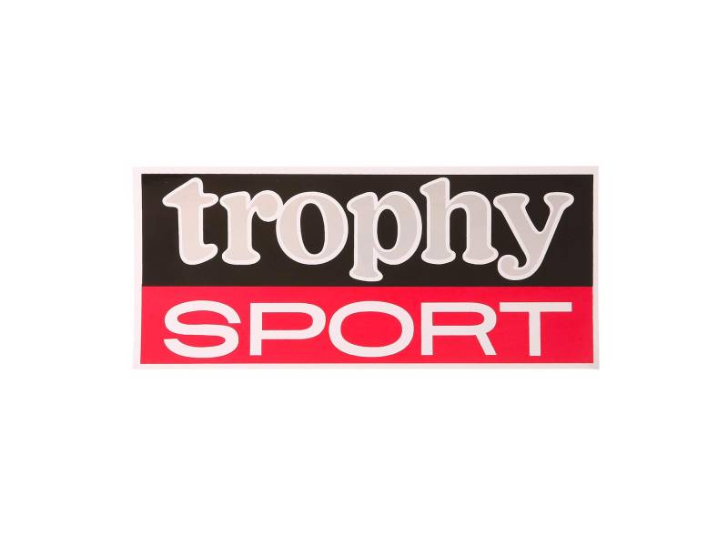 FEZ Schriftzug (Folie) Trophy Sport auf den Seitendeckel ETS250 Trophy von FEZ