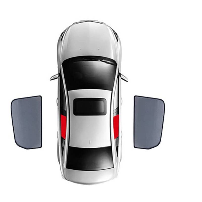 FFGEJKKD Auto Frontscheibe Mesh Rahmen Vorhang Rückseite Fenster Sonnenschutz Für Ford Kuga Escape 2020 2021 2022 Sommer Accessoires (Color : B) von FFGEJKKD