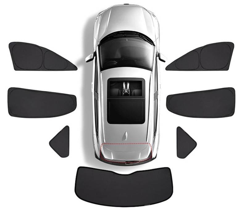 Auto Sonnenschutz Für 3er E91 Kombi 2006-2011 2007 2008 Auto Sonnenschutz Volle Abdeckungen Anti-UV Faltbarer Sonnenschirm Autofenster Sonnenschutz(Rear Windows) von FFOCCO