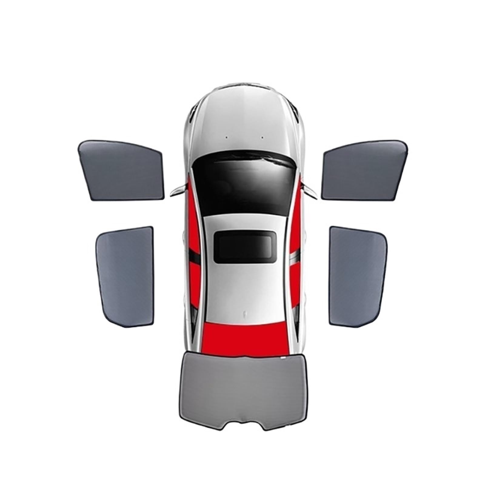Auto Sonnenschutz Für Benz Klasse A W169 160 180 2004-2012 Magnetischer Autosonnenschutz Frontscheibenvorhang Sonnenschutzvisier Rückseite des Fensters Autofenster Sonnenschutz(5Piece Front Rear Back) Auto Sonnenschutz Für Benz Klasse A W169 160 180 2004-2012 Magnetischer Autosonnenschutz Frontscheibenvorhang Sonnenschutzvisier Rückseite des Fensters Autofenster Sonnenschutz(5Piece Front Rear Back) von FFOCCO