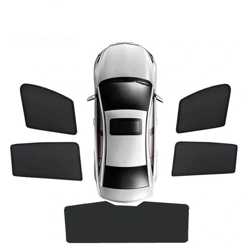 Auto Sonnenschutz Für Chevrolet Für Nut CN180S 2020 2021 2022 2023 2024 2025 Vorhänge Sonnenschutz Schattierung Visier Fenster Mesh Autofenster Sonnenschutz(5Piece Set) von FFOCCO