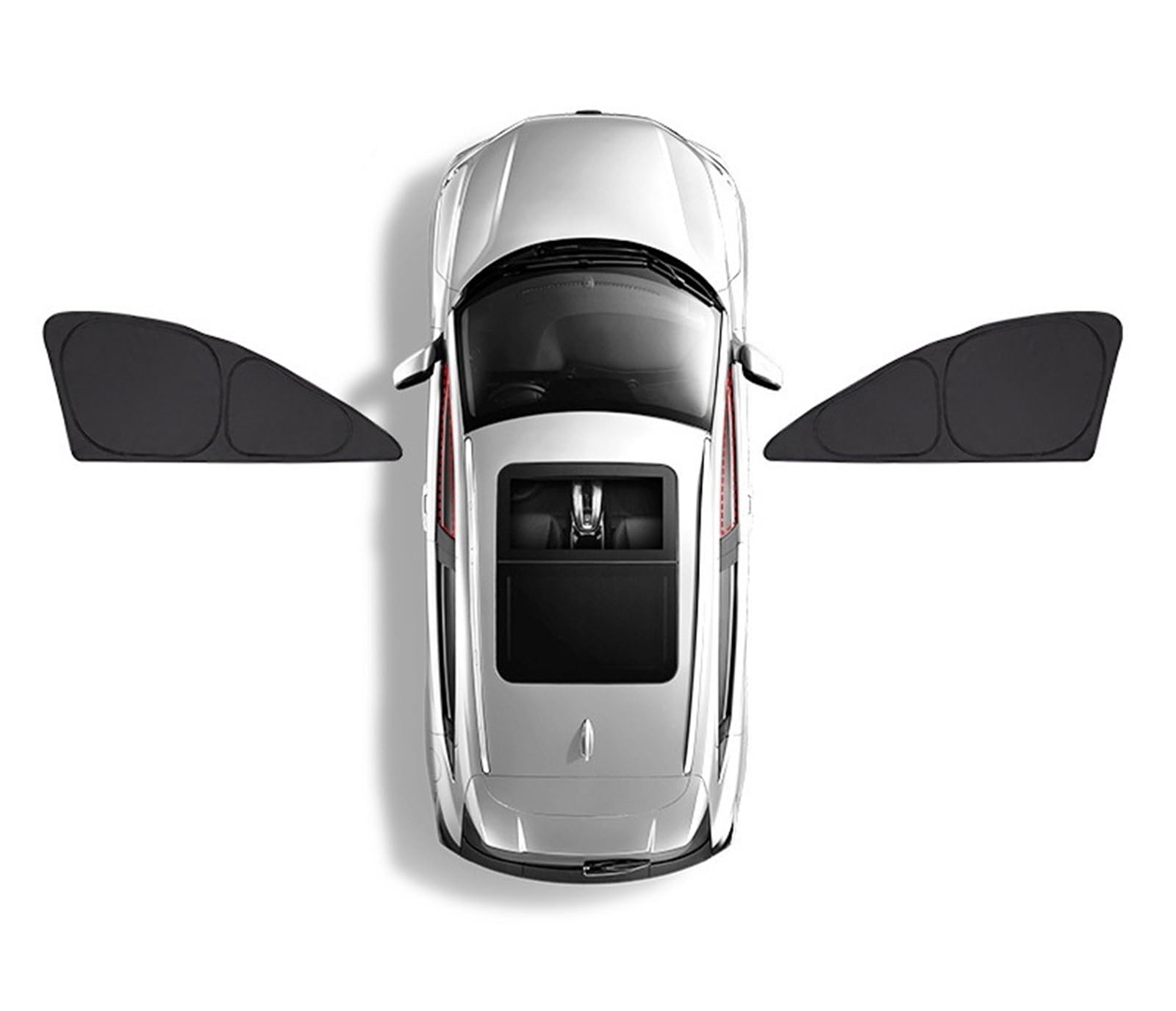 Auto Sonnenschutz Für Ford Für Explorer MK5 U502 2015-2019 2016 2017 Auto Sonnenschutz Sonnenschutz Volle Abdeckungen Anti-UV Faltbarer Sonnenschirm Autofenster Sonnenschutz(Front Side Windows) von FFOCCO