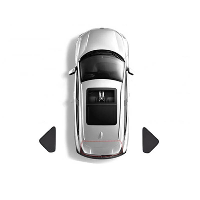 Auto Sonnenschutz Für Kia Für Sorento MQ4 2021 2022 2023 2024 Auto-Sonnenschutzschild Frontscheibenvorhang Heckscheiben-Sonnenschutz Autofenster Sonnenschutz(Triangular Windows) von FFOCCO