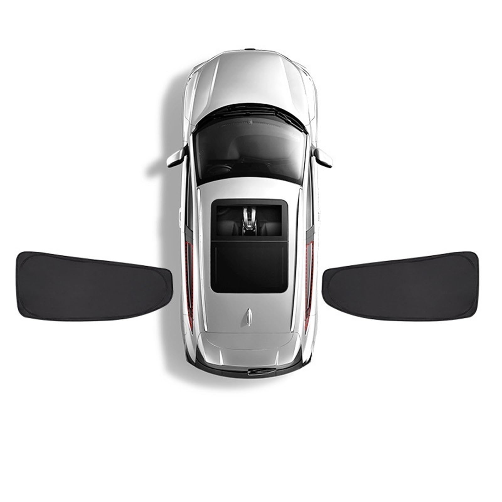 Auto Sonnenschutz Für VW Für Touran 2003~2015 MK1 2004 2005 Auto Sonnenschutz Sonnenschutz Volle Abdeckung Anti-UV Autofenster Faltbarer Sonnenschutz Autofenster Sonnenschutz(Rear Side Windows) von FFOCCO