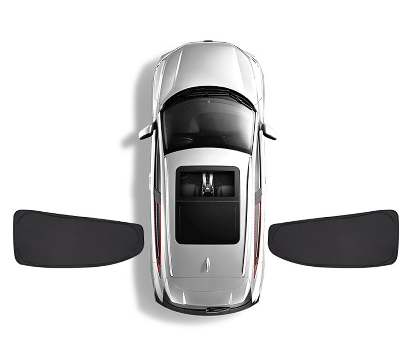 FFOCCO Auto Sonnenschutz Für Peugeot 3008 T84 MK1 2007-2016 2008 2009 2010 Auto Sonnenschutz Sonnenschutz Sonnenschirme Abdeckungen Anti-Uv Faltbare Autofenster Sonnenschutz(Rear Side Windows) von FFOCCO