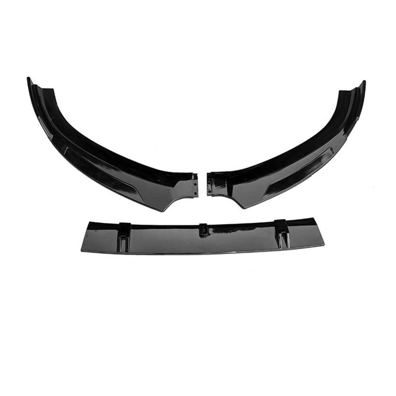 Shuogoufeng Store 3 STÜCKE Auto Frontstoßstange Splitter Lippe Diffusor Spoiler Schutzabdeckung Schutz Deflektorlippe Kompatibel mit A3 S3 8V Kompatibel mit S-line Kompatibel mit Limousine 2014-2016(G von FFQRDR
