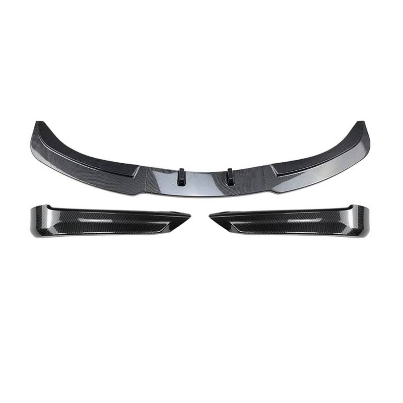 Shuogoufeng Store 5 STÜCKE Kompatibel Mit B*MW 3er E90 E91 Auto Frontstoßstange Lippe Splitter Diffusor Body Kit Spoiler Stoßstange Schutz Schutz 2005-2008 Tuning(One Set Carbon Look) von FFQRDR