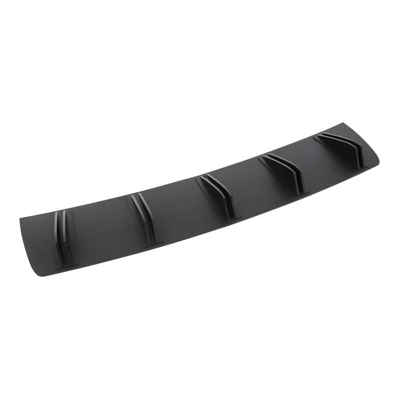 Shuogoufeng Store Rear Lip Bumper Diffuser Spoiler Compatible With CTS CTS-V ATS CT4 CT5 Carbon Fiber Shark 5 Fins 81.5cm Universal Car Accessories(Matte Black) von FFQRDR