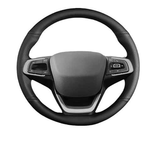 Auto-Lenkradbezug Auto Lenkrad Abdeckung Perforierte Für Chery Für TIGGO 3 4 5 7 8 2022 Hand nähen Innen Auto Zubehör Lenkradbezüge Autos von FFXDEQ