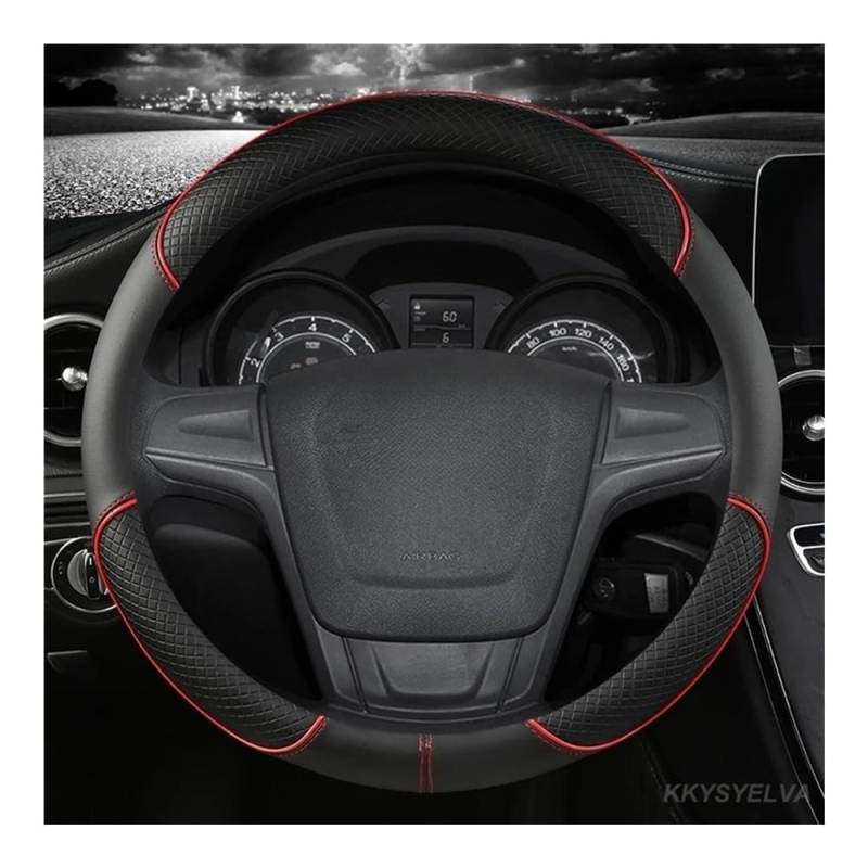 Auto-Lenkradbezug Auto-Lenkradabdeckung 38 cm 15 Zoll für MG 3 5 6 HS ZS EV MG3 3SW MG5 MG6 MG7 ZR EHS GT EZS Autozubehör Lenkradbezüge Autos von FFXDEQ