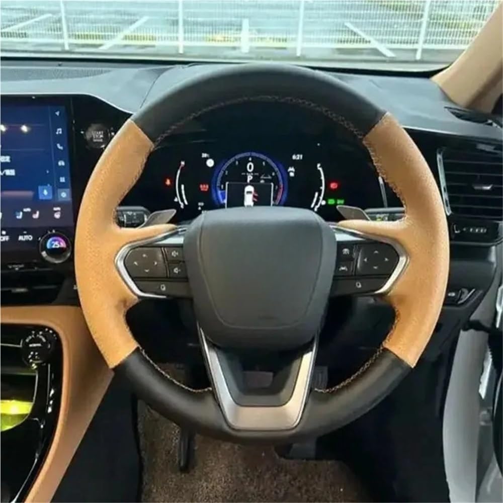 Auto-Lenkradbezug Auto-Lenkradabdeckung für NX 250 NX260 NX350 NX350h NX450h 2022–2024, Zubehör, Lenkrad Lenkradbezüge Autos Auto-Lenkradbezug Auto-Lenkradabdeckung für NX 250 NX260 NX350 NX350h NX450h 2022–2024, Zubehör, Lenkrad Lenkradbezüge Autos von FFXDEQ