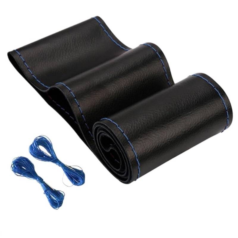 Auto-Lenkradbezug Auto-Radabdeckung mit Auto-Zubehör für 38 cm 15 Zoll Universal-Lenkradabdeckung Lenkräder Lenkradbezüge Autos von FFXDEQ