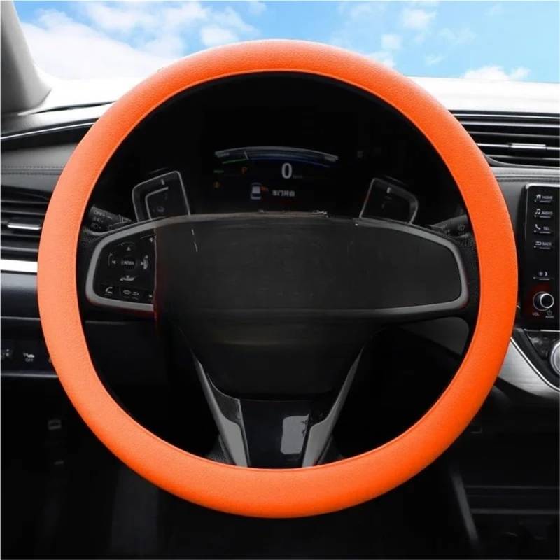 Auto-Lenkradbezug Für Auto Lenkrad Abdeckung Vier Jahreszeiten Universal Elastische Textur Weiche Multi Farbe Auto Dekoration Zubehör Lenkradbezüge Autos von FFXDEQ
