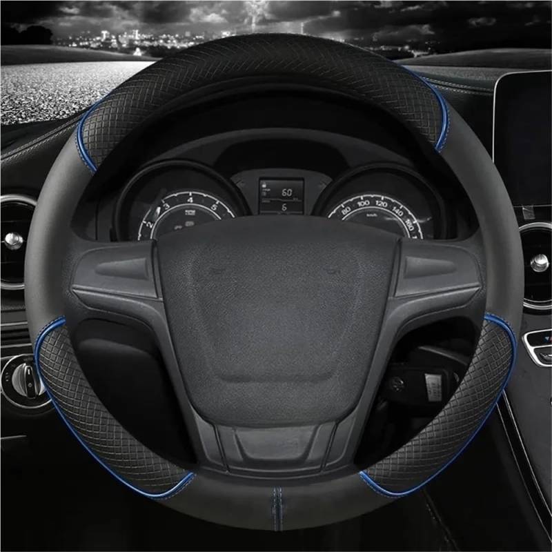 Auto-Lenkradbezug Mikrofaser pu Auto Lenkrad Abdeckung 38 cm 15 "Für MG 3 5 6 HS ZS EV MG3 3SW MG5 MG6 MG7 ZR EHS GT EZS Auto Zubehör Lenkradbezüge Autos von FFXDEQ