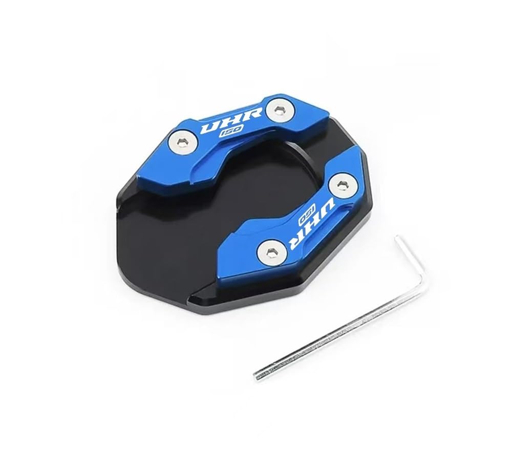 FFXDEQ Seitenständer Vergrößerter Fuß Ständer Für HAOJUE UHR150 UHR125 Uhr 150 125 CNC Motorrad Kickstand Fußvergrößerer Seitenverlängerung Pad Ständer Stützplatte FFXDEQ Seitenständer Vergrößerter Fuß Ständer Für HAOJUE UHR150 UHR125 Uhr 150 125 CNC Motorrad Kickstand Fußvergrößerer Seitenverlängerung Pad Ständer Stützplatte von FFXDEQ