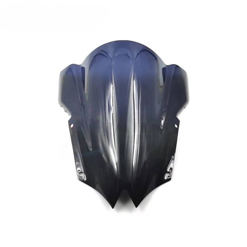 Windschutzscheibe Double Bubble Windschutzscheibe Touring Bildschirm Windschutzscheibe Windabweiser Verkleidung Für YZFR6 YZF-R6 2008-2016 Verstellbare Windschutzscheibenabweiser von FFXDEQ