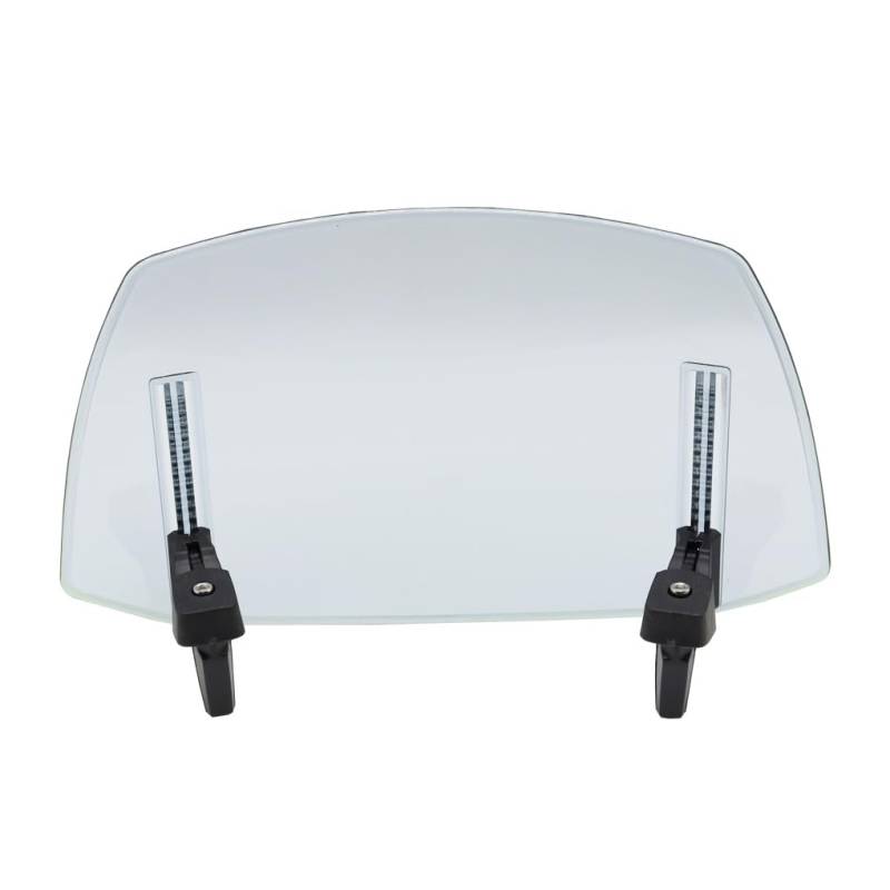 Windschutzscheibe Einstellbare Clip-on Motorrad Windschutzscheibe Verlängerung Spoiler Stabilität Blau Verstellbare Windschutzscheibenabweiser von FFXDEQ