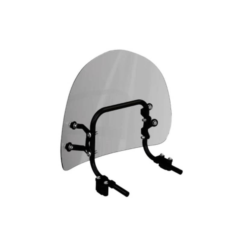 Windschutzscheibe Für 4MICA Frontscheibe Motorrad Modifikation Windschutzscheibe Panel Verstellbare Windschutzscheibenabweiser von FFXDEQ