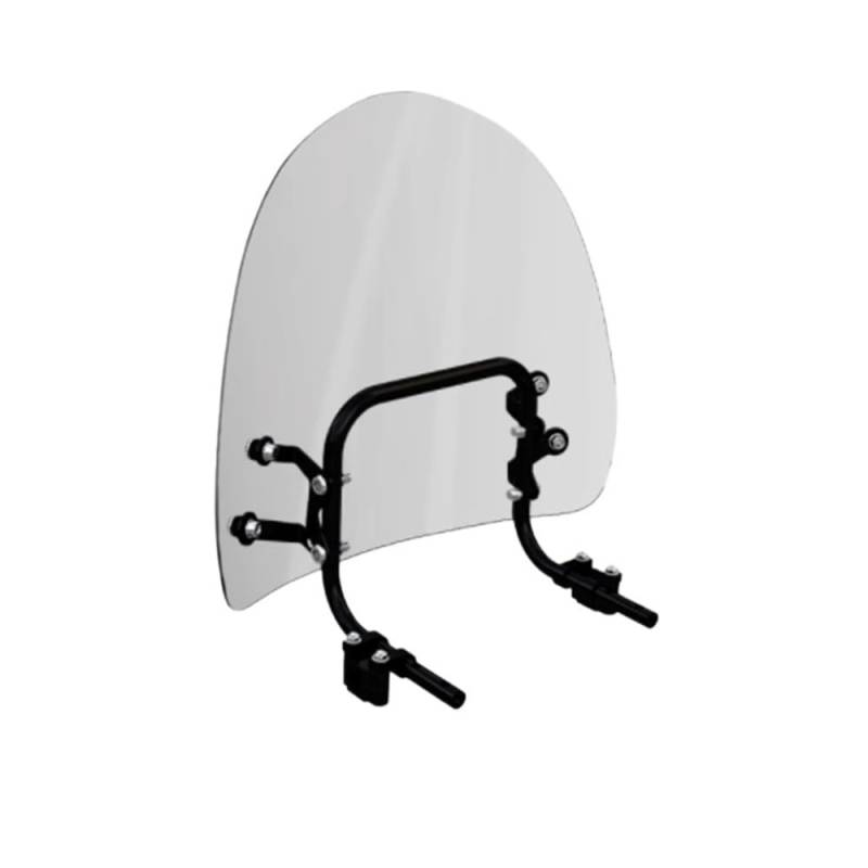Windschutzscheibe Für 4MICA Frontscheibe Motorrad Modifikation Windschutzscheibe Panel Verstellbare Windschutzscheibenabweiser von FFXDEQ