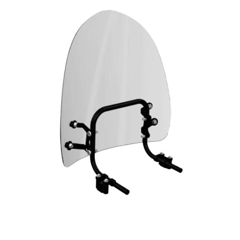 Windschutzscheibe Für 4MICA Frontscheibe Motorrad Modifikation Windschutzscheibe Panel Verstellbare Windschutzscheibenabweiser von FFXDEQ