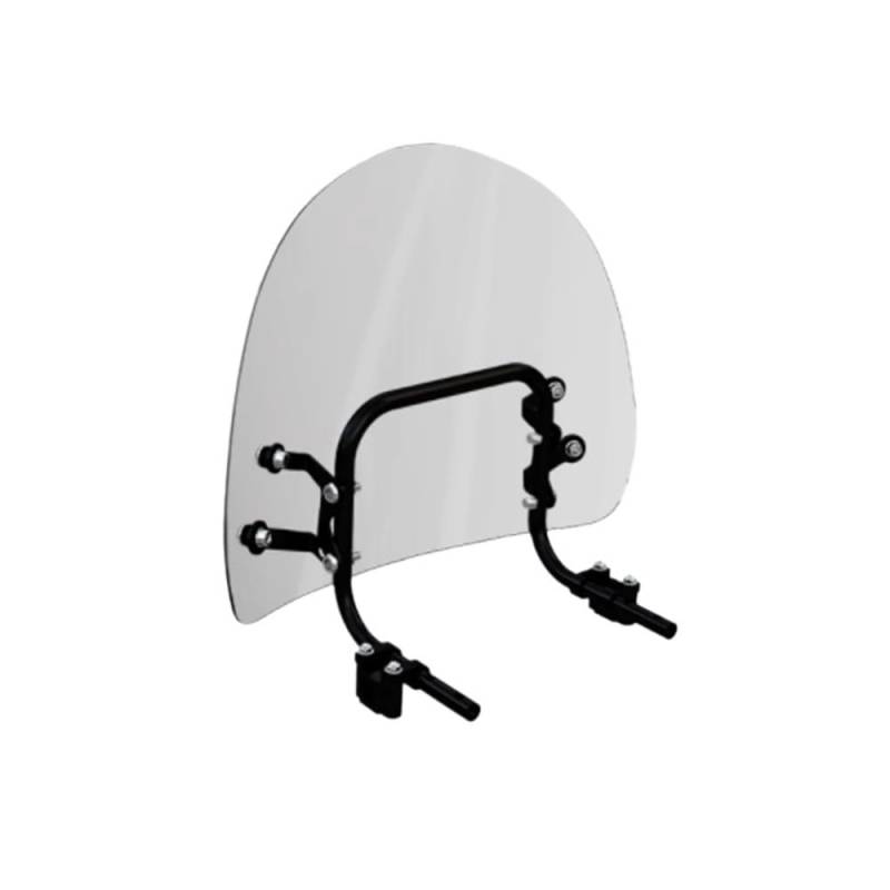 Windschutzscheibe Für 4MICA Frontscheibe Motorrad Modifikation Windschutzscheibe Panel Verstellbare Windschutzscheibenabweiser von FFXDEQ
