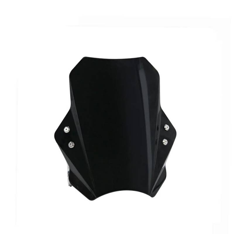 Windschutzscheibe Für 650NK 2021-2023 Motorrad Modifikation Universal Windschutzscheibe Einstellbare Metallhalterung Verstellbare Windschutzscheibenabweiser von FFXDEQ