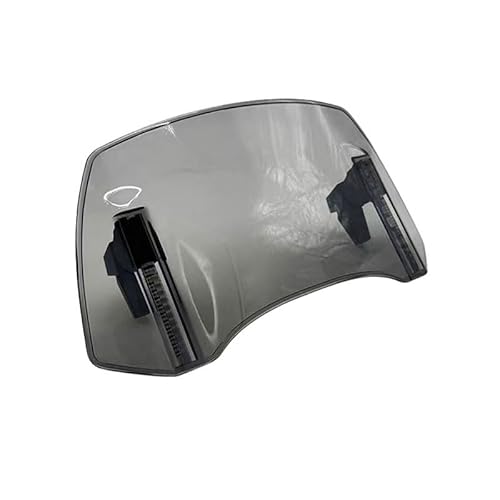Windschutzscheibe Für KLR 650 2020 2021 2022 2023 Motorrad Windschutzscheibe Verlängerung Einstellbare Spoiler Deflektor KLR650 Zubehör Verstellbare Windschutzscheibenabweiser von FFXDEQ