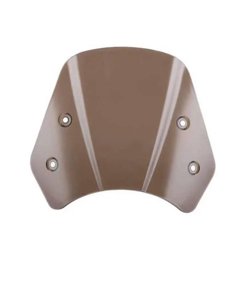 Windschutzscheibe Für Leoncino 250 BJ250 Motorrad Windschutzscheibe Windschutz Windabweiser Mit Klammern Front Verkleidung Zubehör Verstellbare Windschutzscheibenabweiser von FFXDEQ