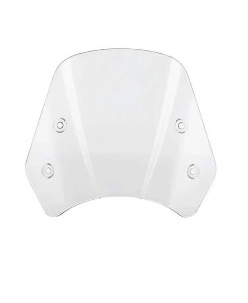 Windschutzscheibe Für Leoncino 250 BJ250 Motorrad Windschutzscheibe Windschutz Windabweiser Mit Klammern Front Verkleidung Zubehör Verstellbare Windschutzscheibenabweiser von FFXDEQ