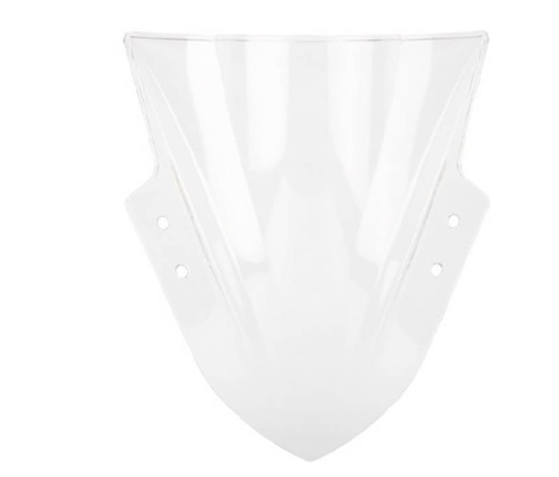 Windschutzscheibe Für NI&nja 300 EX300R EX 300R 2013-2019 Double Bubble Windschutzscheibe Motorradzubehör Verkleidung Deflektor Verstellbare Windschutzscheibenabweiser von FFXDEQ