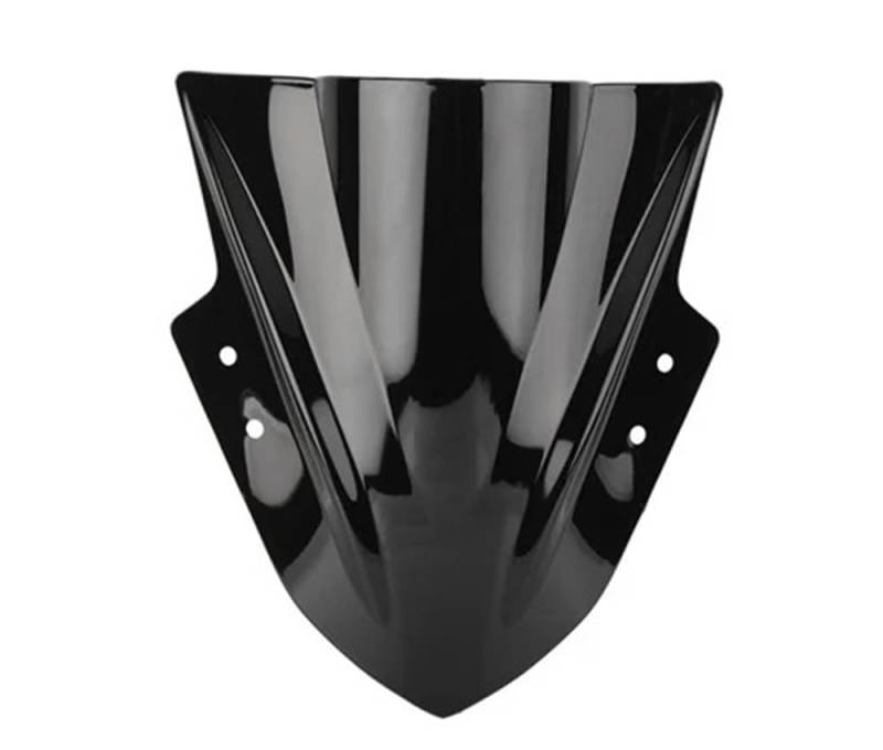 Windschutzscheibe Für NI&nja 300 EX300R EX 300R 2013-2019 Double Bubble Windschutzscheibe Motorradzubehör Verkleidung Deflektor Verstellbare Windschutzscheibenabweiser von FFXDEQ