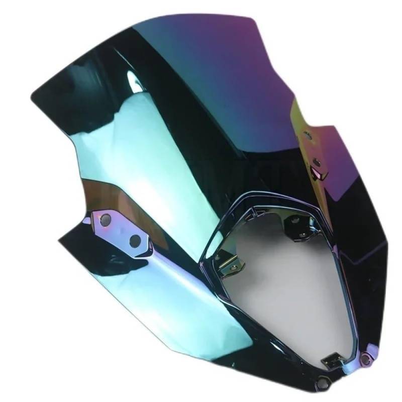 Windschutzscheibe Für NI&nja 650 Ex650 ER-6F Er6f 2020 2021 2022 2023 2024 Motorrad Windschutzscheibe Verstellbare Windschutzscheibenabweiser von FFXDEQ