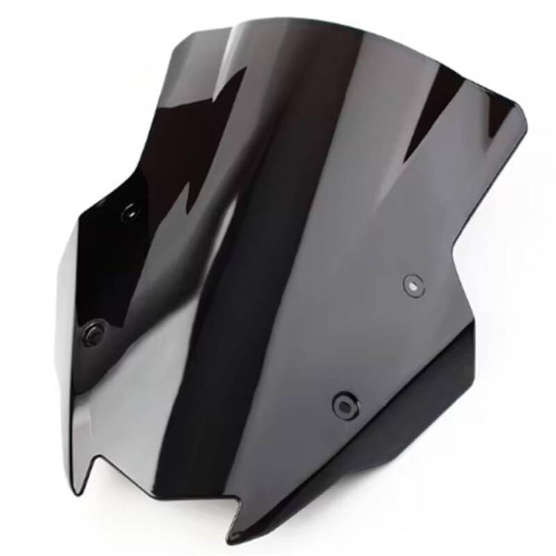 Windschutzscheibe Für NI&nja Z1000 SX 2020 2021 Motorrad Windschutzscheibe Double Bubble Windschutz Bildschirm Vorne Windabweiser Verstellbare Windschutzscheibenabweiser von FFXDEQ