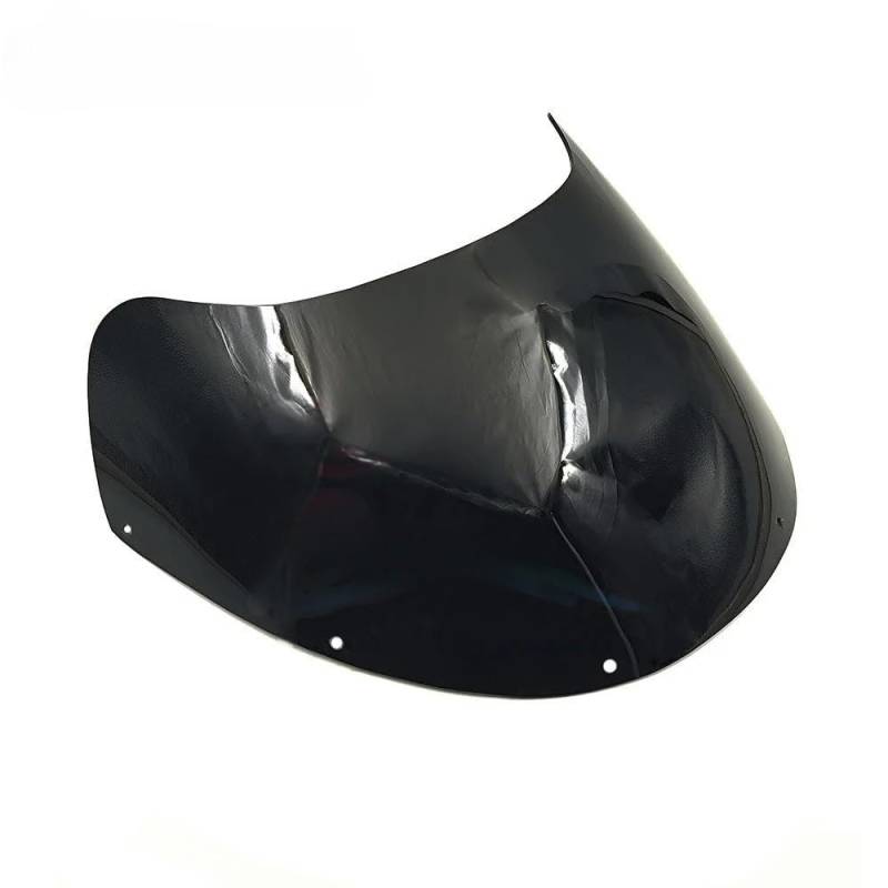 Windschutzscheibe Für RG125 1985-1991 Windschutzscheibe Kilometerzähler Visier Deflektor Wind Schild Touring Windschutzscheibe Cowling Verkleidung Verstellbare Windschutzscheibenabweiser von FFXDEQ
