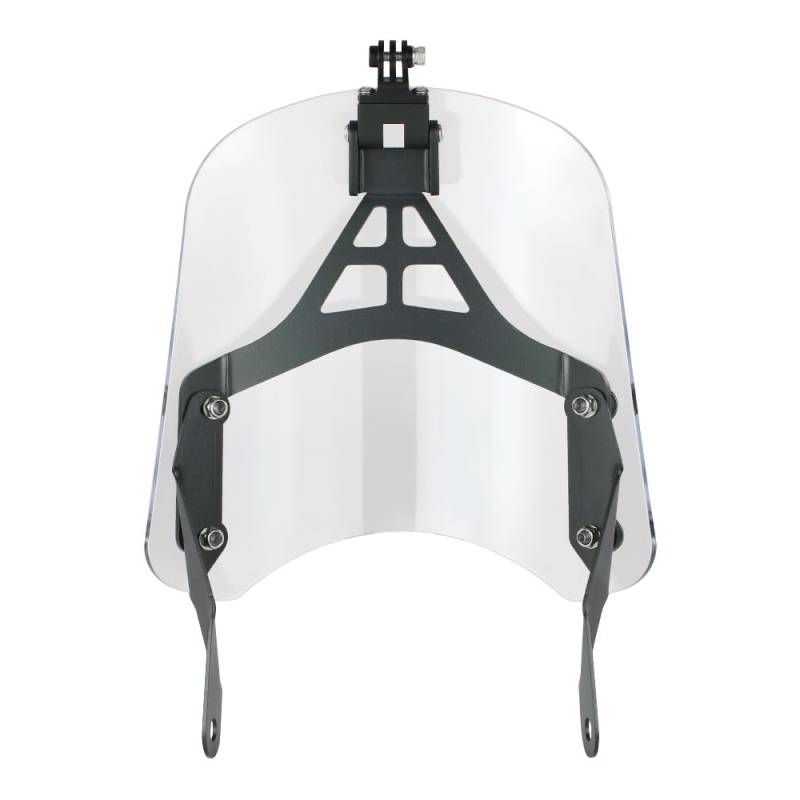 Windschutzscheibe Für V7 750 II III 2008-2020 Motorrad Windschutzscheibe Windschutzscheibe Protector Wind Bildschirm & Mount Navigation Halterung Verstellbare Windschutzscheibenabweiser von FFXDEQ