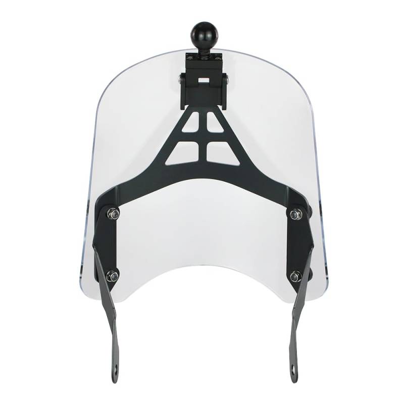 Windschutzscheibe Für V7 750 II III 2008-2020 Motorrad Windschutzscheibe Windschutzscheibe Protector Wind Bildschirm & Mount Navigation Halterung Verstellbare Windschutzscheibenabweiser von FFXDEQ