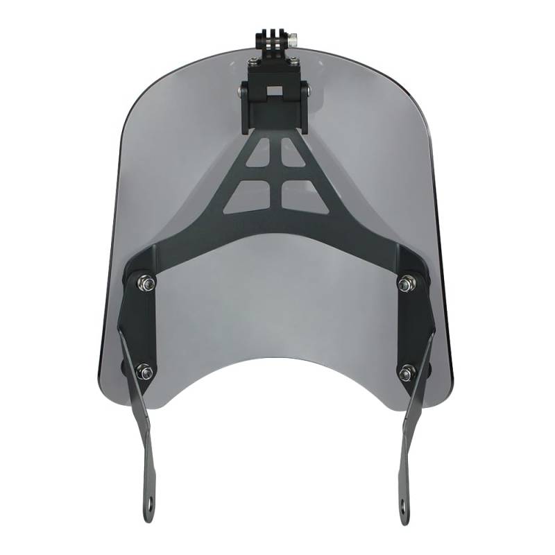 Windschutzscheibe Für V7 750 II III 2008-2020 Motorrad Windschutzscheibe Windschutzscheibe Protector Wind Bildschirm & Mount Navigation Halterung Verstellbare Windschutzscheibenabweiser von FFXDEQ