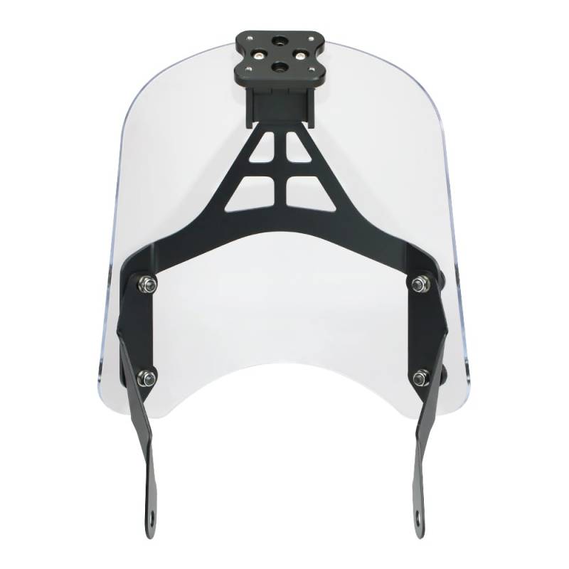 Windschutzscheibe Für V7 750 II III 2008-2020 Motorrad Windschutzscheibe Windschutzscheibe Protector Wind Bildschirm & Mount Navigation Halterung Verstellbare Windschutzscheibenabweiser von FFXDEQ