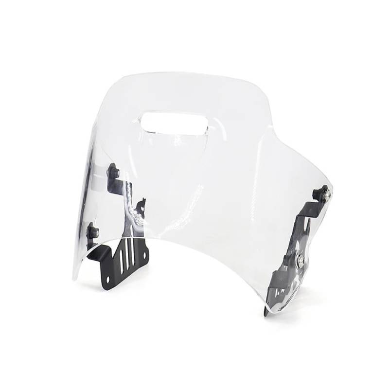 Windschutzscheibe Für XSR 900 2022 Motorrad Windschutzscheibe Spoiler Haube Verkleidung Windschutzscheibe Visier Schild Windabweiser Abdeckung Verstellbare Windschutzscheibenabweiser von FFXDEQ