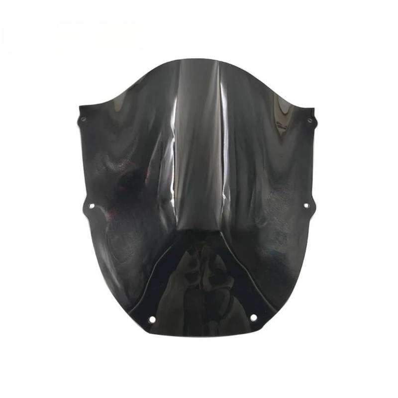 Windschutzscheibe Für YZF 1000R YZF1000R 1996-2005 Windschutzscheibe Double Bubble Frontscheibe Viser Visier Luftstrom Windabweiser Verstellbare Windschutzscheibenabweiser von FFXDEQ