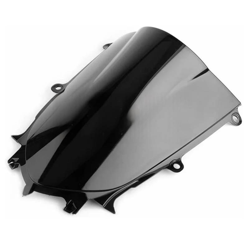 Windschutzscheibe Für YZF 600 R6 R7 2017 2018 2019 2020 2021 2022 2023 Motorrad Bildschirm Windschutzscheibe Windschutz Double Bubble Verstellbare Windschutzscheibenabweiser von FFXDEQ