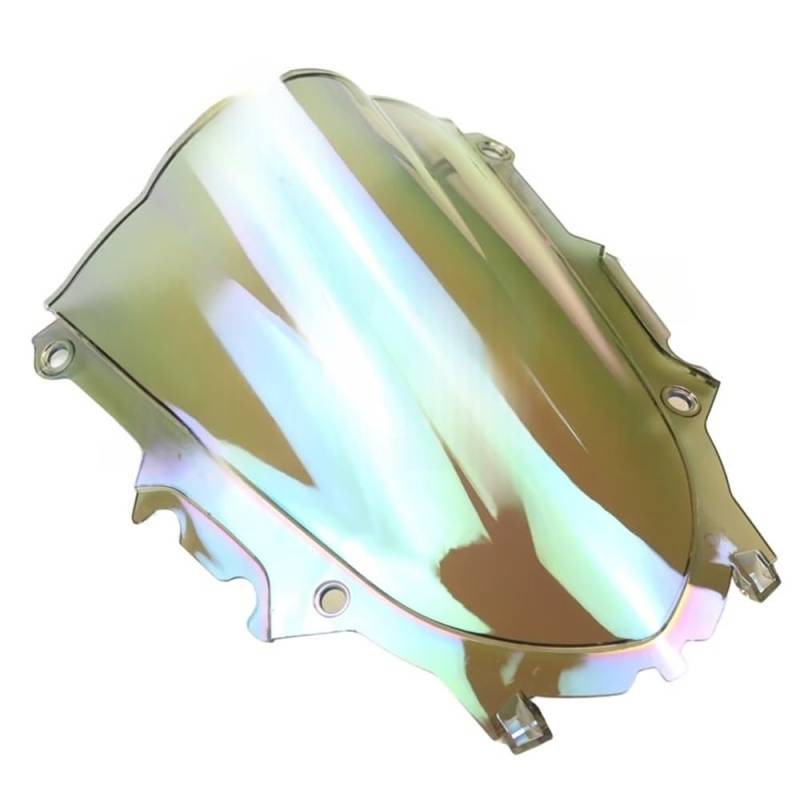 Windschutzscheibe Für YZF R25 R3 2019 2020 2021 2022 2023 2024 Motorrad Bildschirm Windschutzscheibe Windschutz Double Bubble Verstellbare Windschutzscheibenabweiser von FFXDEQ